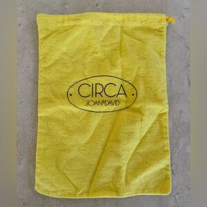 Joan & David Yellow Travel Dust Bag